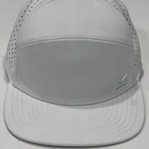 Melon White Snapback Cap